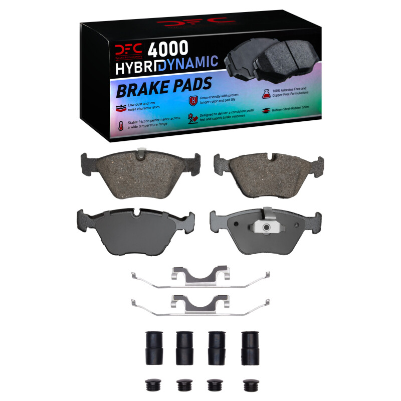 Picture of DFC 96-03 BMW 525I (USA/Canada) Front 4000 HybriDynamic Brake Pads and Hardware Kit