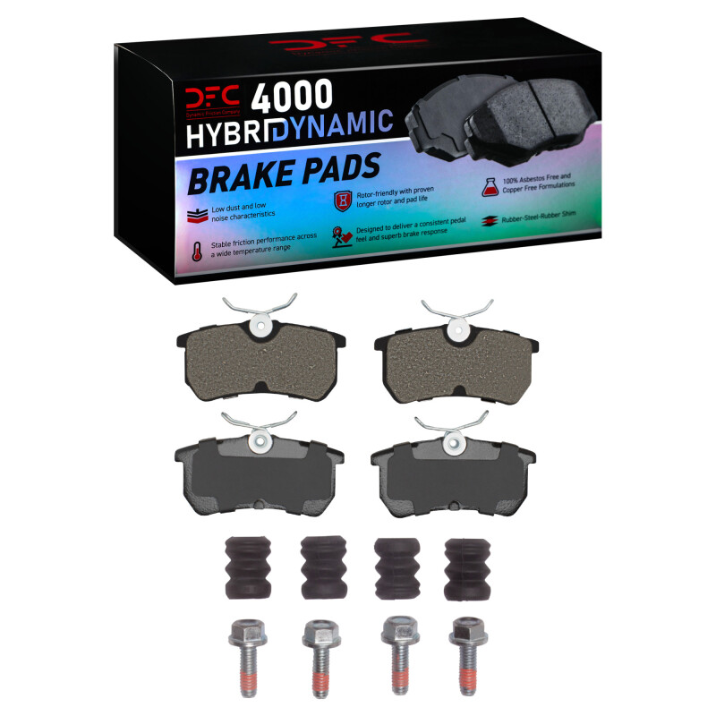 Picture of DFC 01-19 Ford Focus Rear 4000 HybriDynamic Brake Pads and Hardware Kit