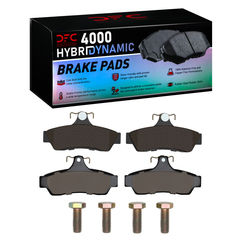 Picture of DFC 05-06 Pontiac GTO Rear 4000 HybriDynamic Brake Pads and Hardware Kit