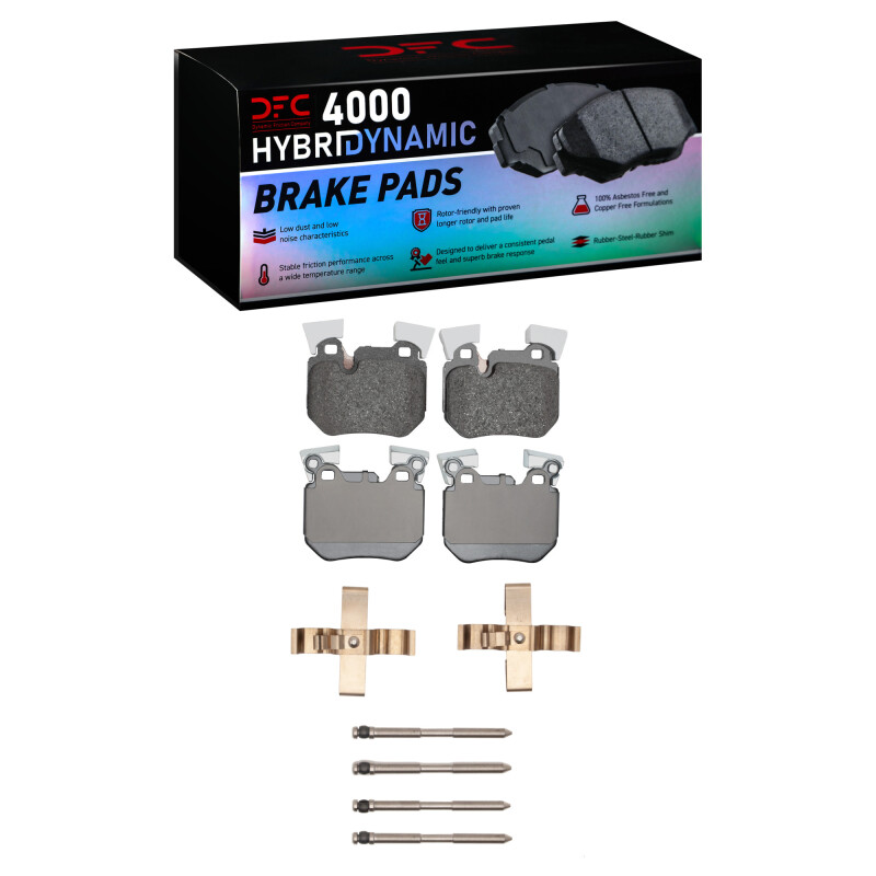 Picture of DFC 06-13 BMW 328i Rear 4000 HybriDynamic Brake Pads and Hardware Kit