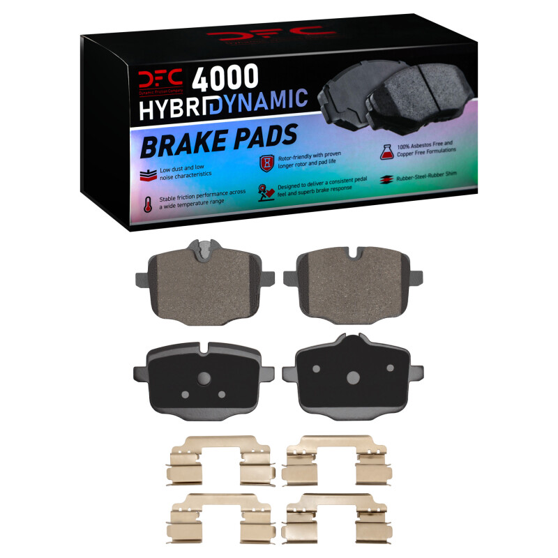 Picture of DFC 12-19 BMW M5 Rear 4000 HybriDynamic Brake Pads and Hardware Kit