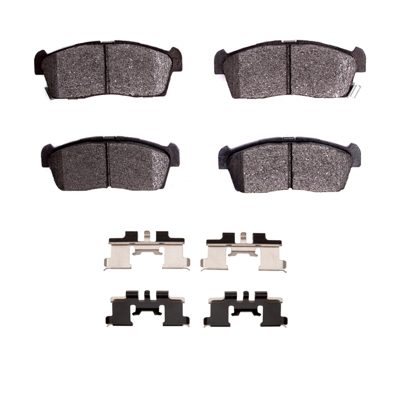 Picture of DFC 12-17 Mitsubishi i-MiEV Front 4000 HybriDynamic Brake Pads and Hardware Kit
