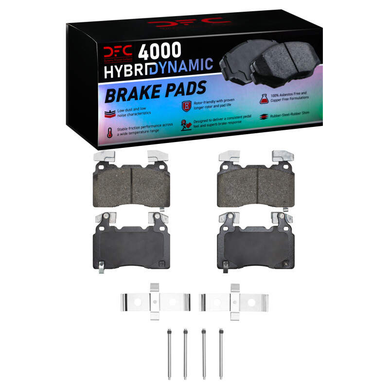 Picture of DFC 12-17 Chevrolet SS Front 4000 HybriDynamic Brake Pads and Hardware Kit