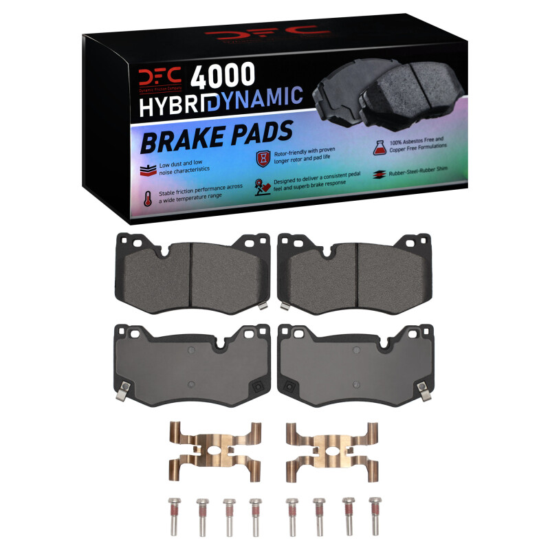 Picture of DFC 20-25 Cadillac CT4 Front 4000 HybriDynamic Brake Pads and Hardware Kit