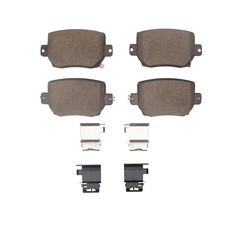 Picture of DFC 17-25 Tesla Model Y Rear 4000 HybriDynamic Brake Pads and Hardware Kit