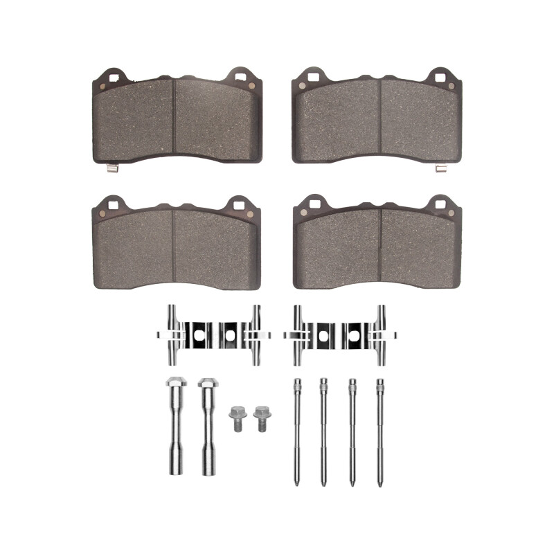 Picture of DFC 21-25 Ford Mustang Mach-E Front 4000 HybriDynamic Brake Pads and Hardware Kit