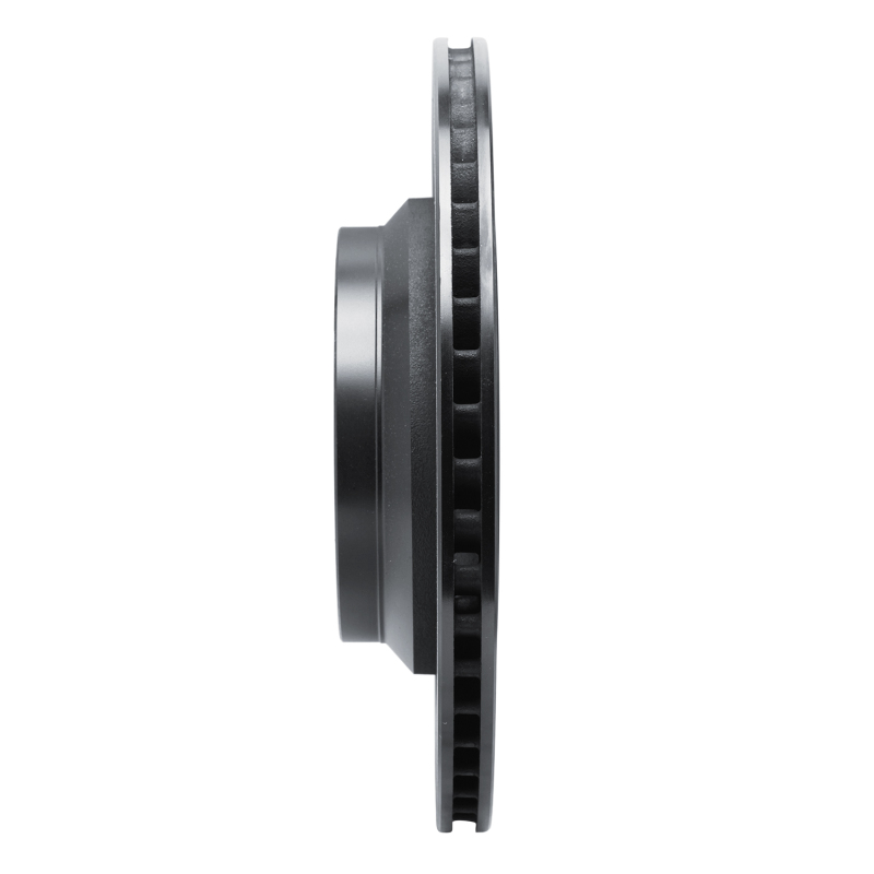 Picture of R1 07-21 Lexus LS460 Rear Left Slotted Black Brake Rotor