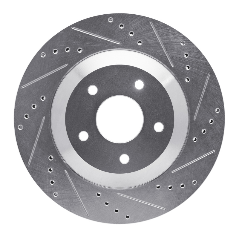 Picture of R1 97-9 Chevrolet Corvette Left Front Drilled Black Brake Rotor