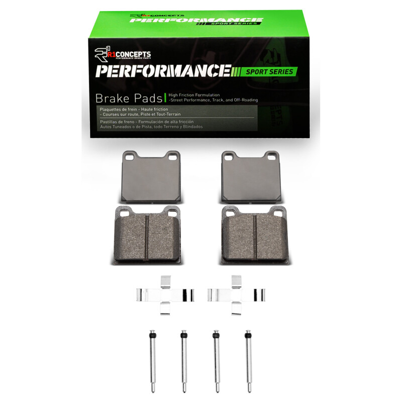 Picture of R1 61-91 Mercedes-Benz 250C Front/Rear Performance Sport Pads & Hardware Kit