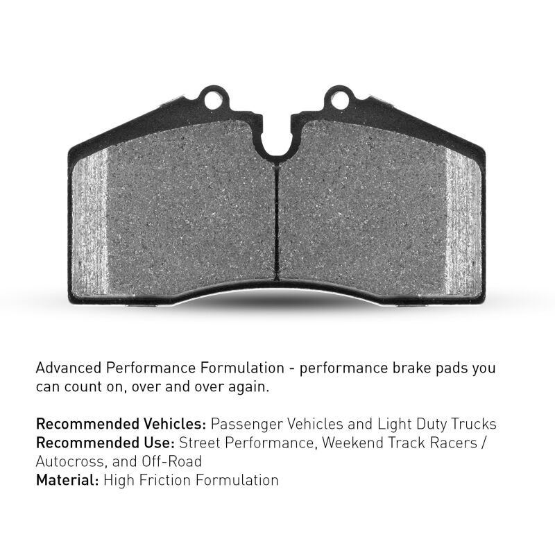 Picture of R1 15-15 Subaru Legacy Front Performance Sport Pads & Hardware Kit