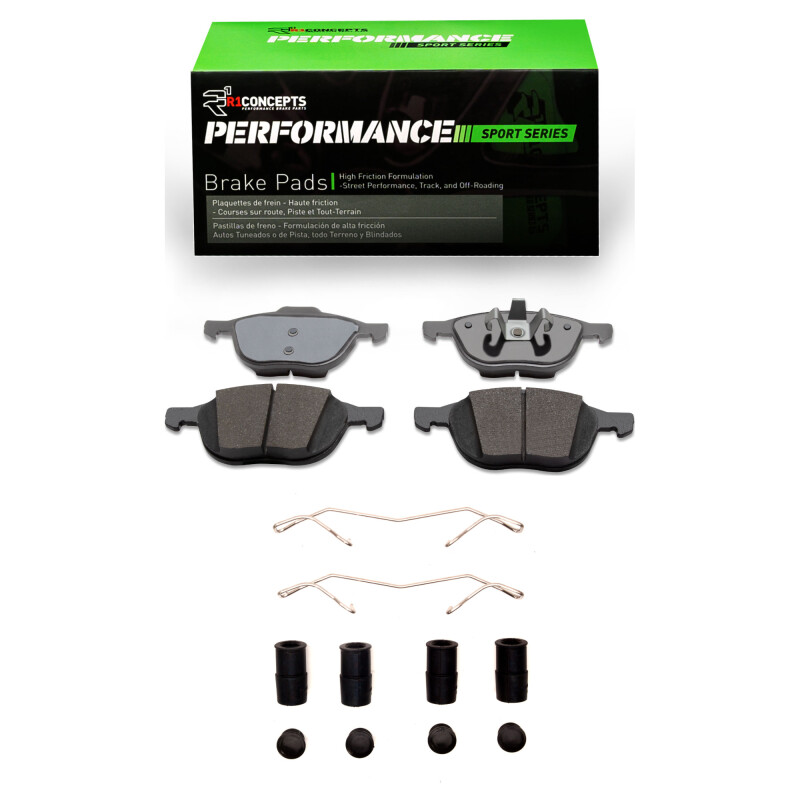 Picture of R1 04-22 Ford Escape Front Performance Sport Pads & Hardware Kit