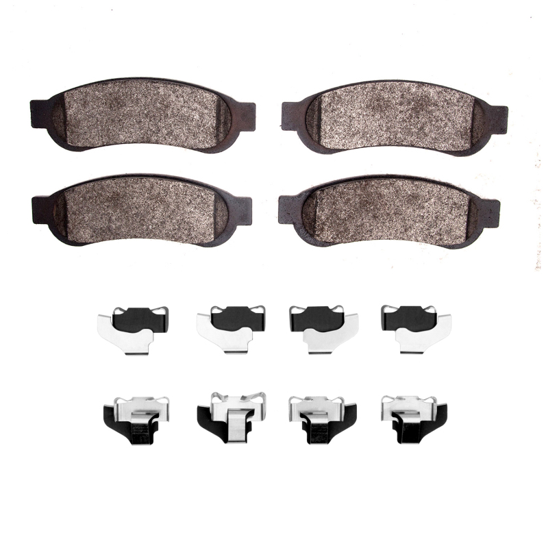 Picture of R1 10-12 Ford F-350 Super Duty 2WD Rear Super Duty Pads & Hardware Kit