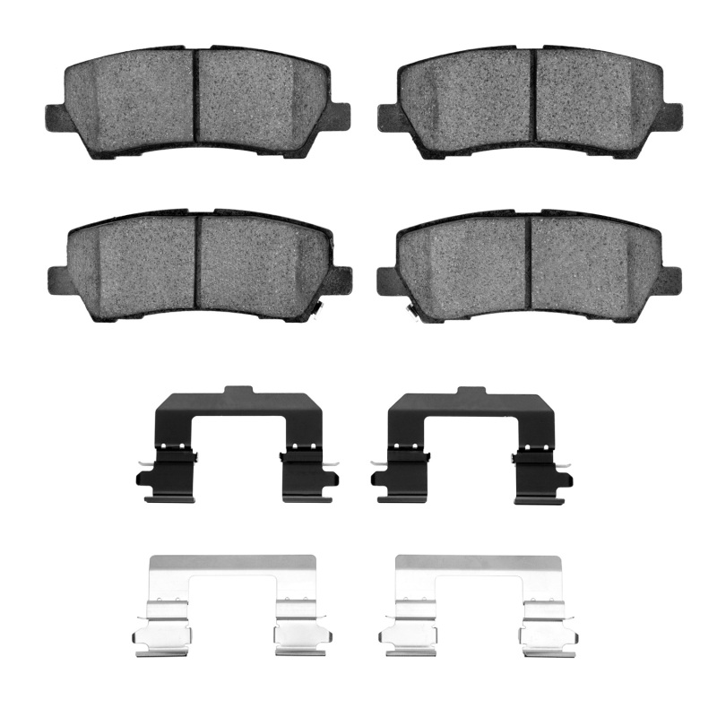 Picture of R1 15-23 Ford Mustang Rear Super Duty Pads & Hardware Kit