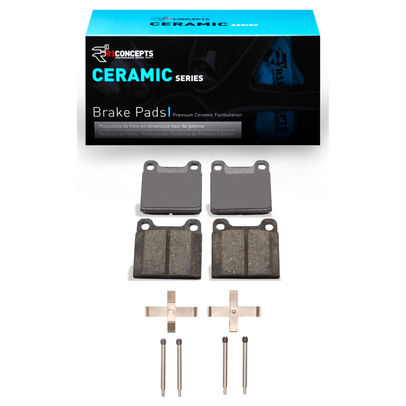 Picture of R1 67-76 Porsche 912 Front Ceramic Pads & Hardware Kit