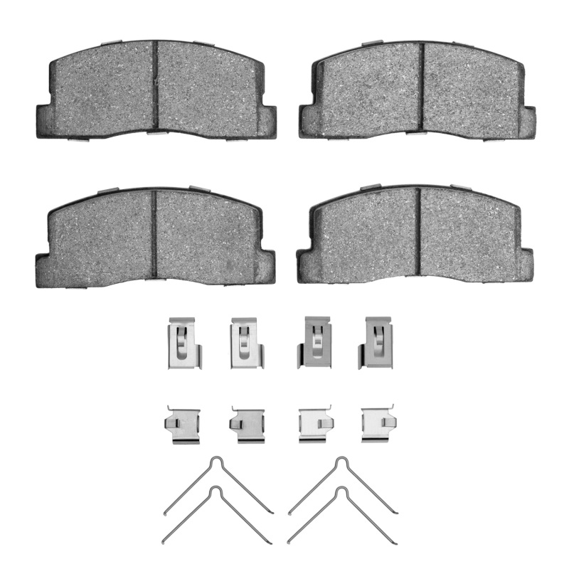 Picture of R1 82-83 Honda Accord Coupe Front Ceramic Pads & Hardware Kit