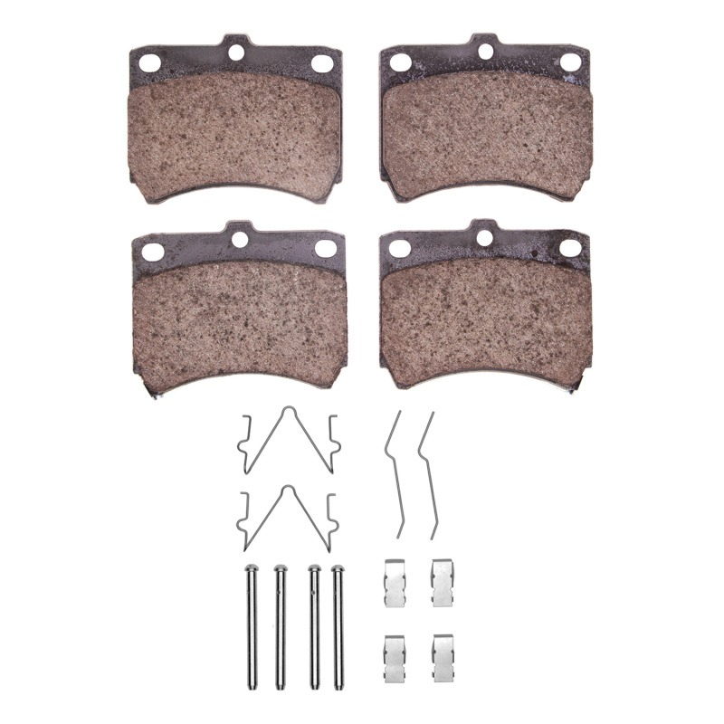 Picture of R1 88-93 Ford Festiva Front Ceramic Pads & Hardware Kit