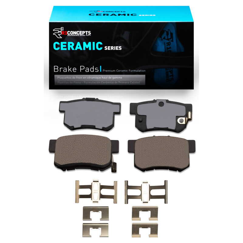 Picture of R1 99-04 Acura RL Rear Ceramic Pads & Hardware Kit