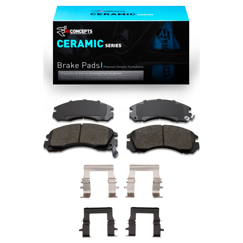 Picture of R1 94-00 Mitsubishi Montero Front Ceramic Pads & Hardware Kit