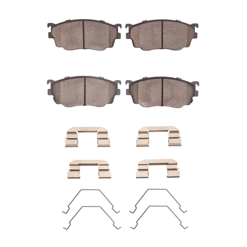 Picture of R1 98-03 Mazda Protege Front Ceramic Pads & Hardware Kit