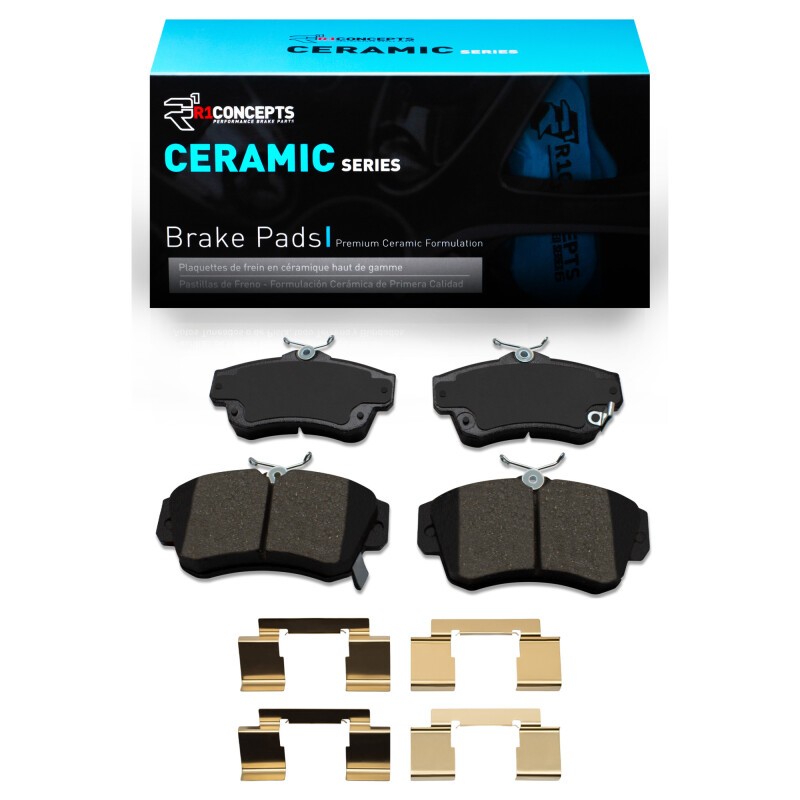 Picture of R1 03-09 Chrysler PT Cruiser Front Ceramic Pads & Hardware Kit