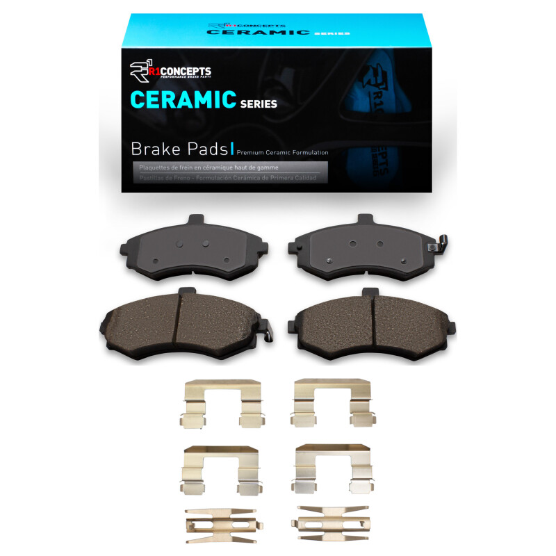 Picture of R1 02-05 Hyundai Elantra Front Ceramic Pads & Hardware Kit