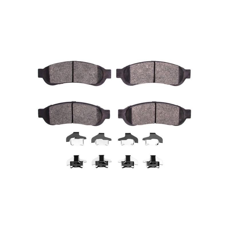 Picture of R1 05-10 Ford F-350 Super Duty 4WD Rear Ceramic Pads & Hardware Kit