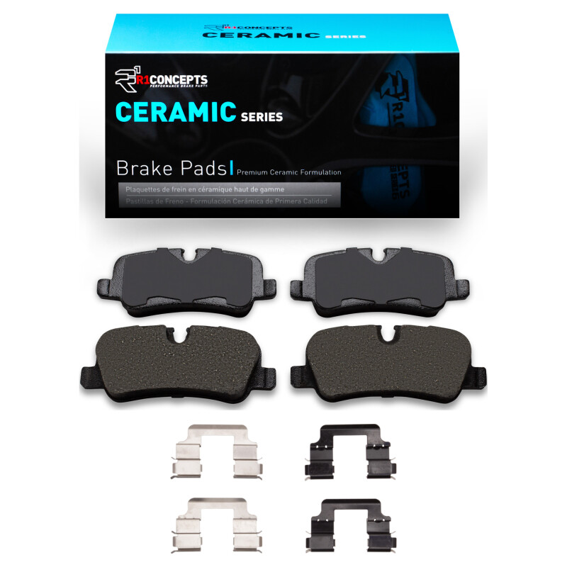 Picture of R1 05-16 Land Rover Range Rover Sport Rear Ceramic Pads & Hardware Kit