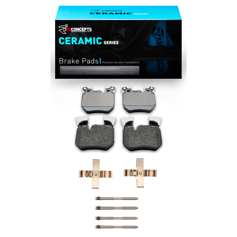 Picture of R1 06-13 BMW 328I Rear Ceramic Pads & Hardware Kit