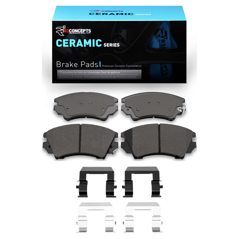 Picture of R1 10-17 Chevrolet Caprice Front Ceramic Pads & Hardware Kit