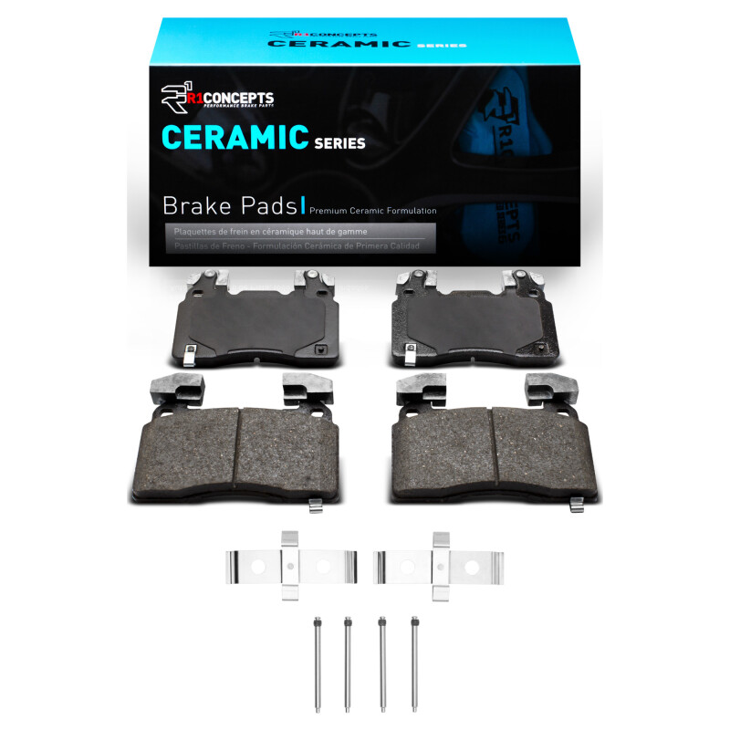 Picture of R1 12-17 Chevrolet SS Front Ceramic Pads & Hardware Kit