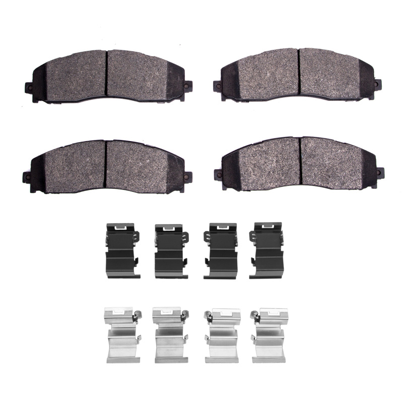Picture of R1 11-22 Ford F-250 4WD (Super Duty) Rear Ceramic Pads & Hardware Kit