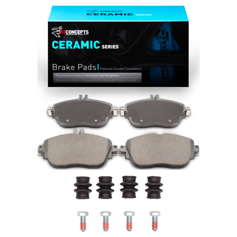 Picture of R1 12-20 Infiniti QX30 Front Ceramic Pads & Hardware Kit