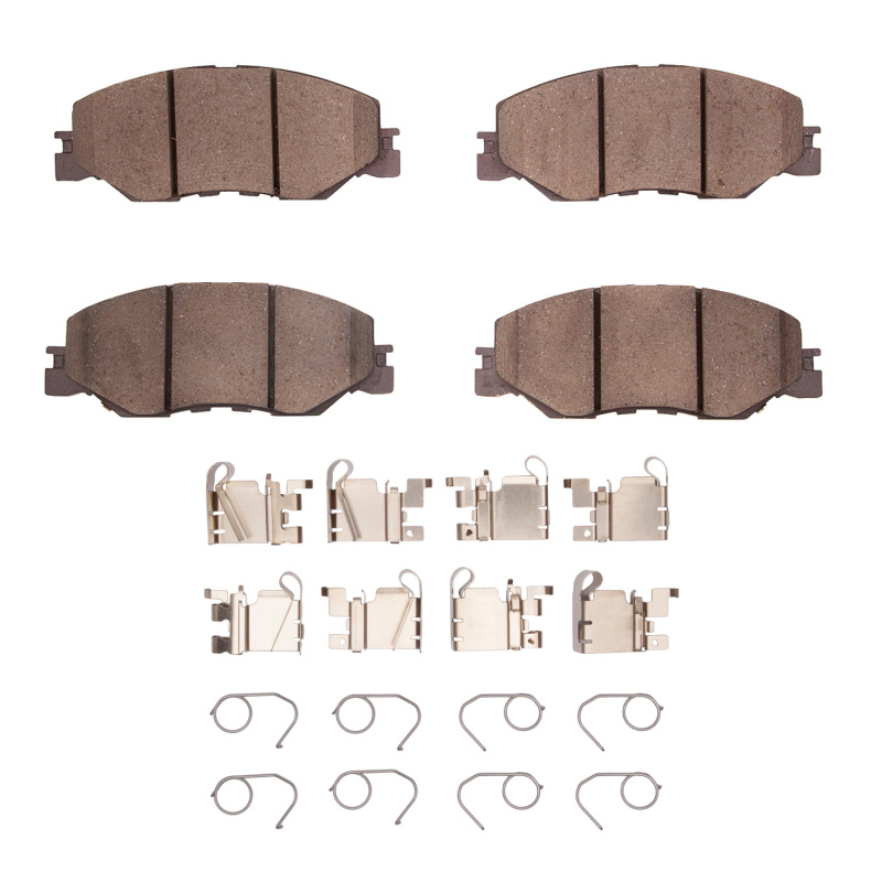 Picture of R1 -25 Honda Civic Sedan Front Ceramic Pads & Hardware Kit