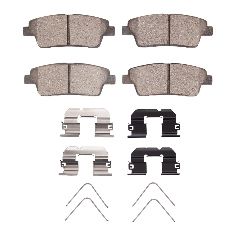Picture of R1 18-20 Genesis G80 Rear Ceramic Pads & Hardware Kit