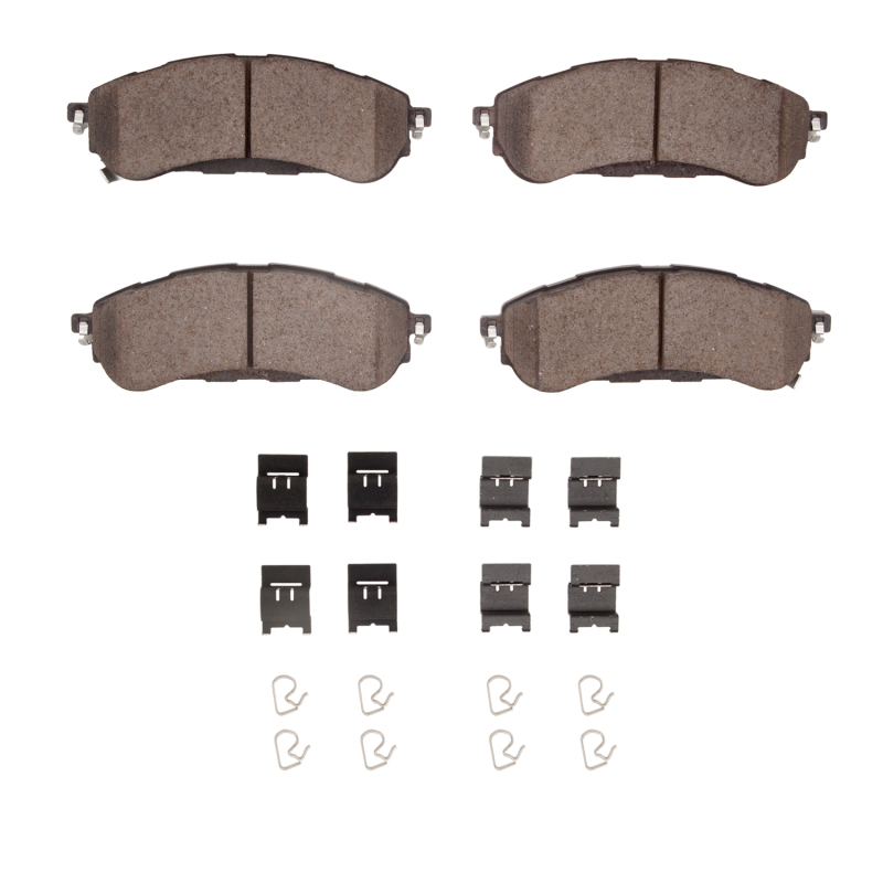Picture of R1 -23 Ford Ranger (USA/Canada) Rear Ceramic Pads & Hardware Kit