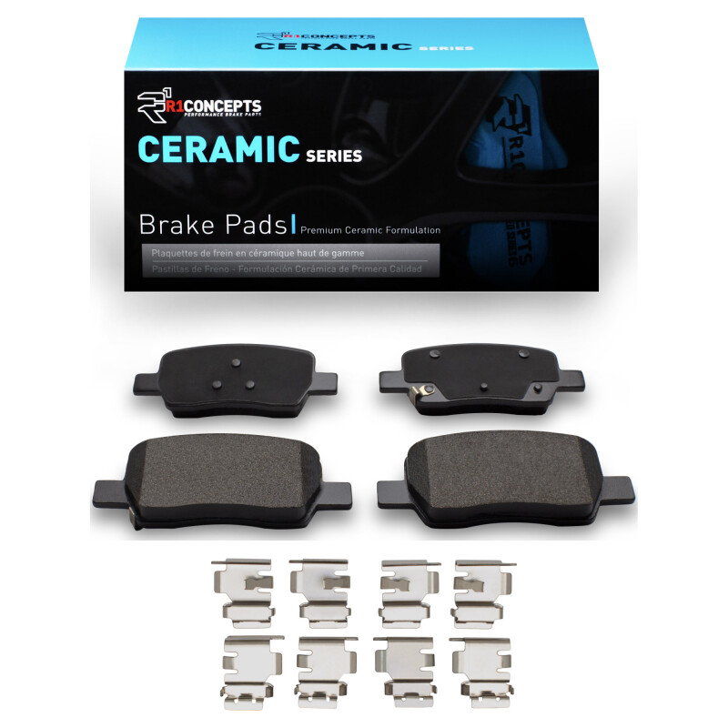 Picture of R1 21-26 Hyundai SANTA CRUZ Rear Ceramic Pads & Hardware Kit