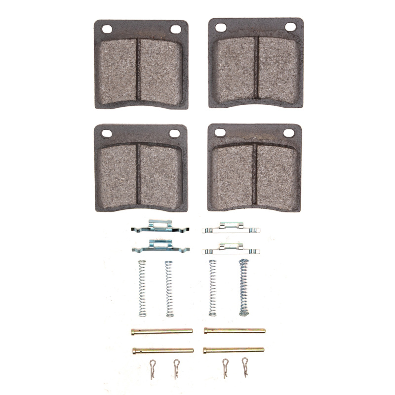 Picture of R1 70-82 Honda Civic Front Semi Met Pads & Hardware Kit