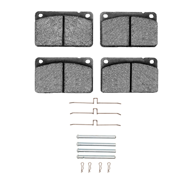 Picture of R1 67-87 Volvo GLE Front Semi Met Pads & Hardware Kit