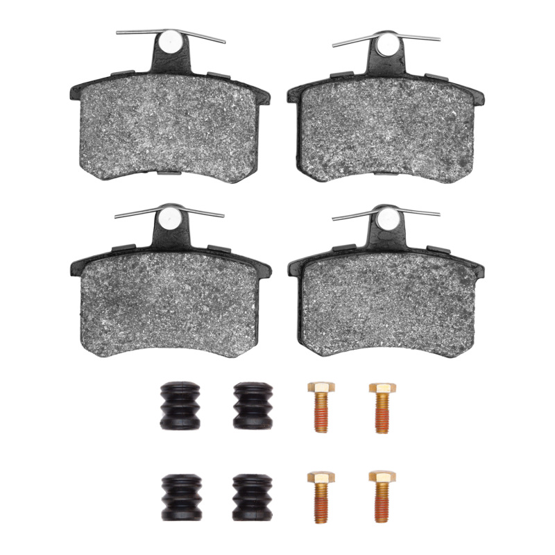 Picture of R1 80-01 Alfa Romeo 164 Rear Semi Met Pads & Hardware Kit
