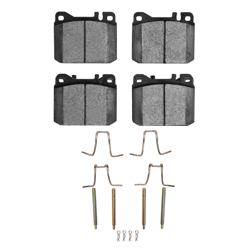 Picture of R1 80-85 Mercedes-Benz 300D Front Semi Met Pads & Hardware Kit