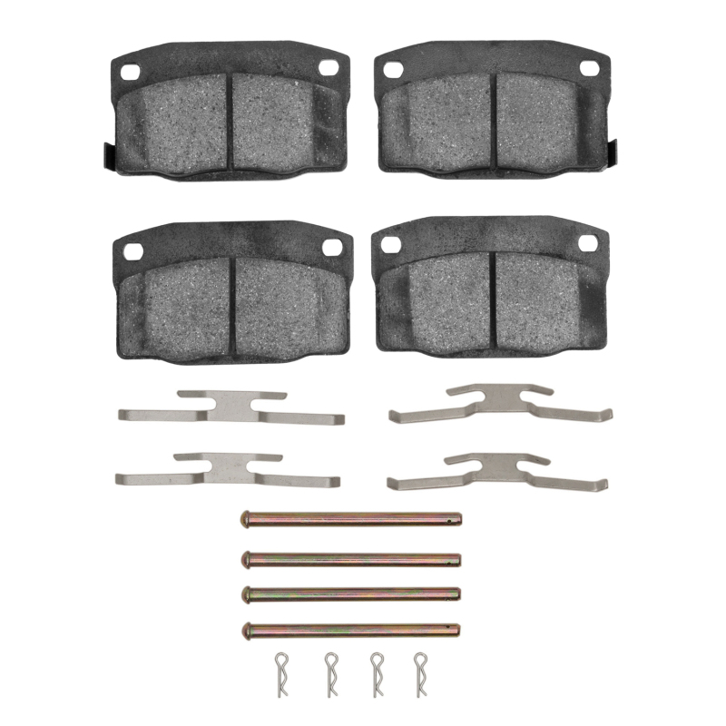 Picture of R1 88-90 Pontiac 6000 Rear Semi Met Pads & Hardware Kit