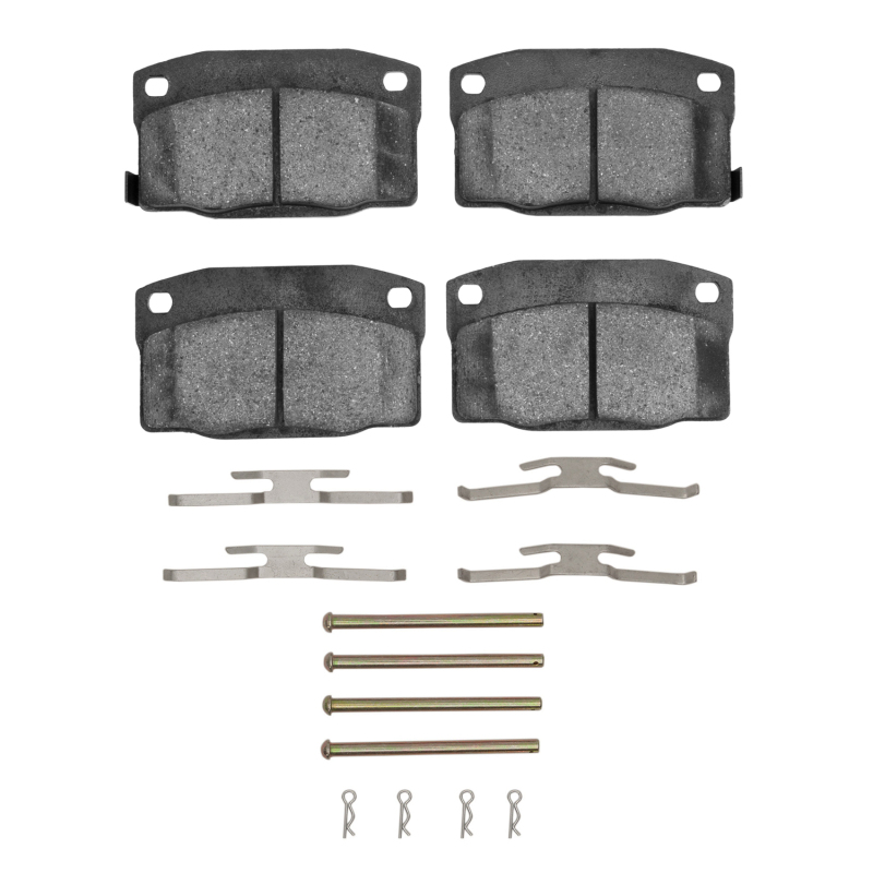 Picture of R1 88-89 Pontiac LeMans Front Semi Met Pads & Hardware Kit