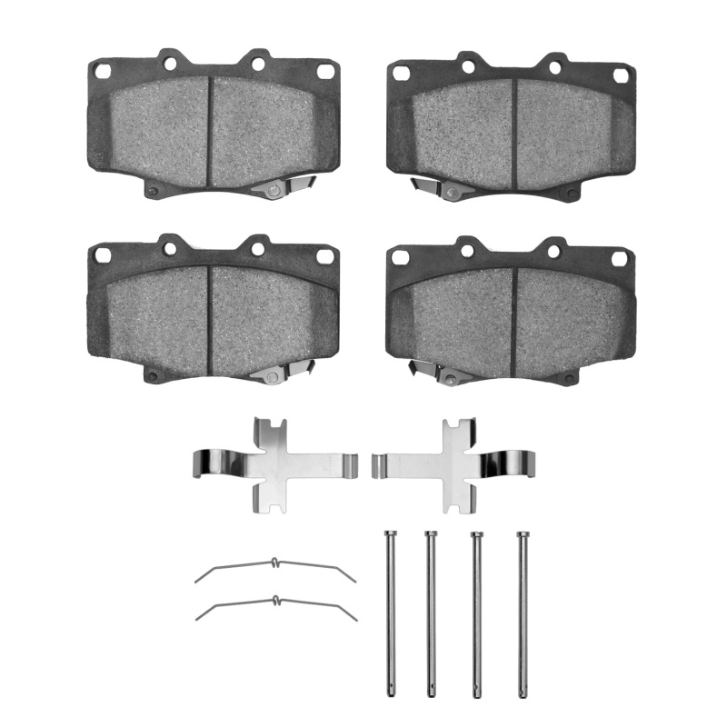 Picture of R1 93-97 Lexus LX450 Front Semi Met Pads & Hardware Kit