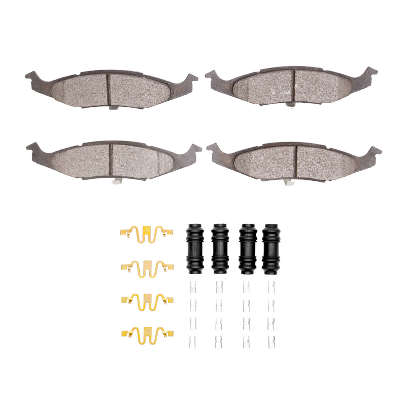 Picture of R1 95-96 Dodge Neon (USA/Canada) Front Semi Met Pads & Hardware Kit