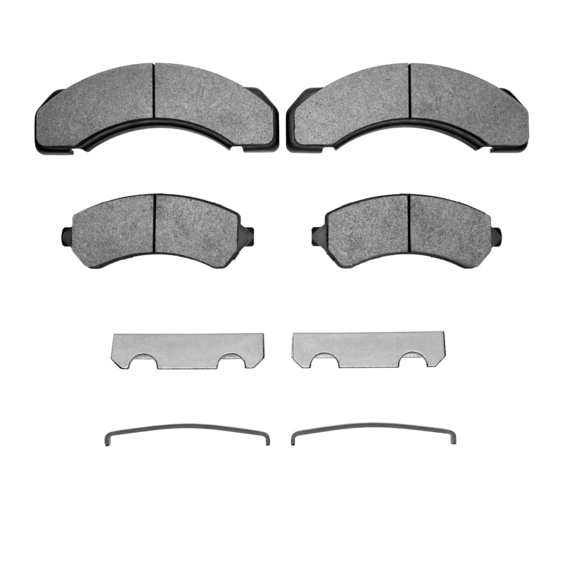 Picture of R1 97-12 Chevrolet P30 Front/Rear Semi Met Pads & Hardware Kit