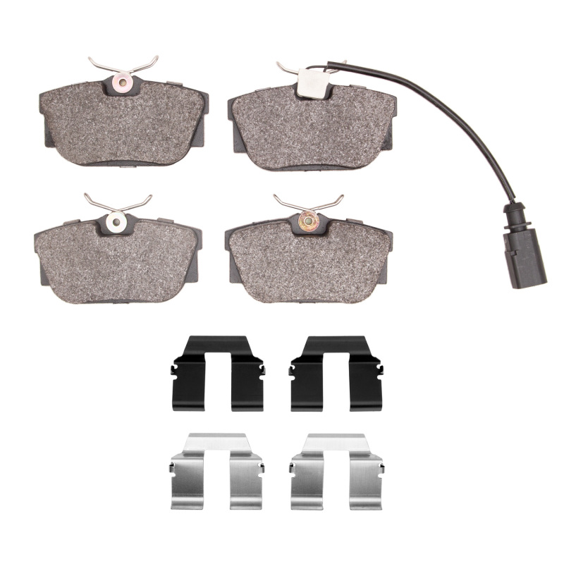 Picture of R1 00-00 Volkswagen EuroVan Rear Semi Met Pads & Hardware Kit