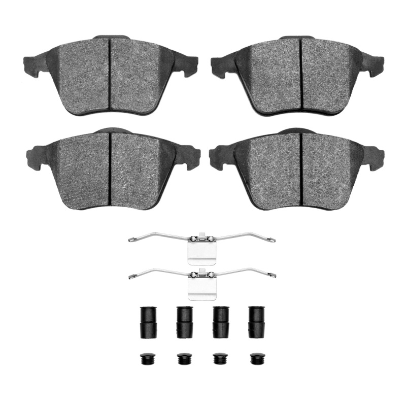 Picture of R1 08-11 Saab 9-3 Front Semi Met Pads & Hardware Kit