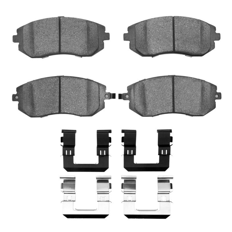 Picture of R1 02-12 Saab 9-2X Front Semi Met Pads & Hardware Kit