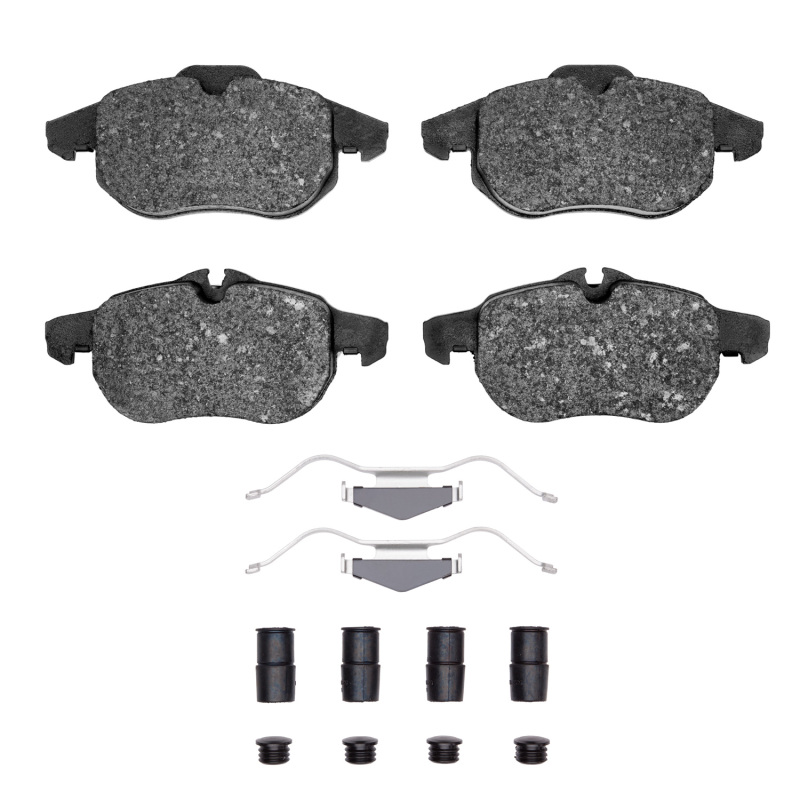 Picture of R1 03-05 Saab 9-3 Front Semi Met Pads & Hardware Kit