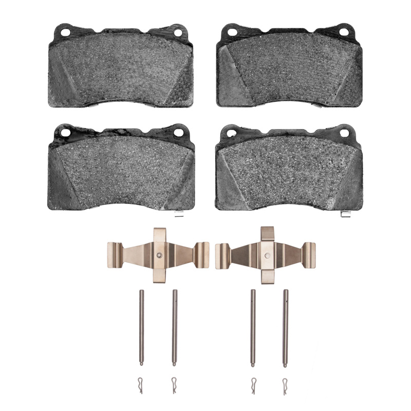 Picture of R1 03-20 Subaru BRZ Front Semi Met Pads & Hardware Kit